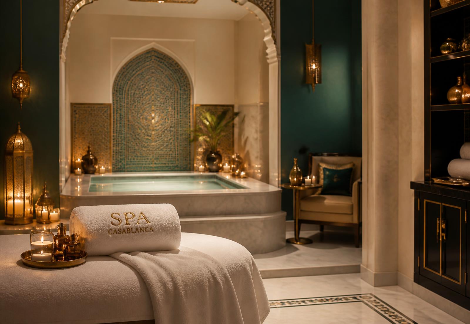 Spa à Casablanca : hammam et massage en cabine privée